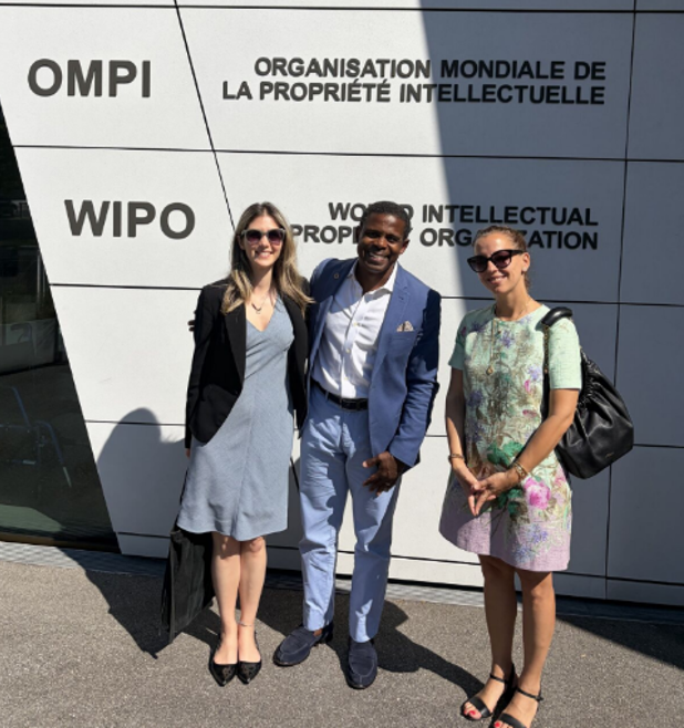 Nanopoulos Foundation representatives at WIPO in Geneva
