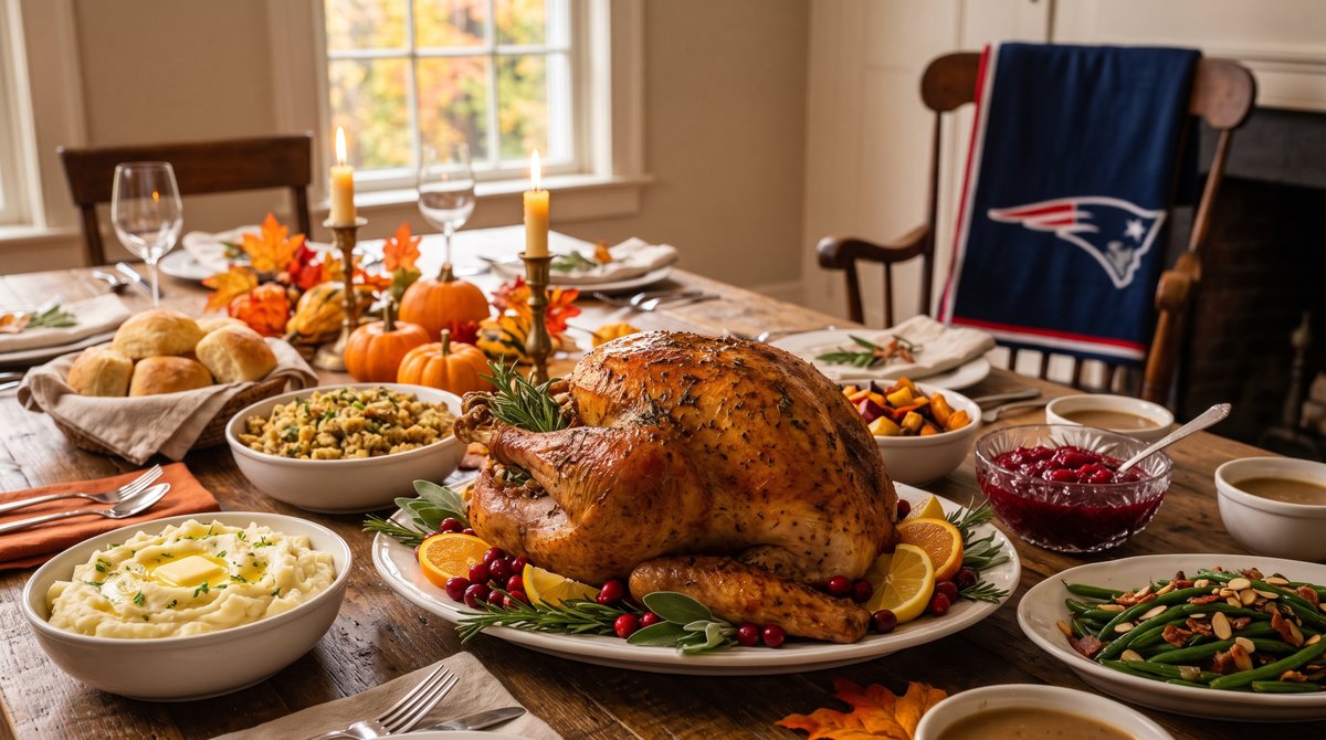 Fresh Thanksgiving turkeys at Boston Beef