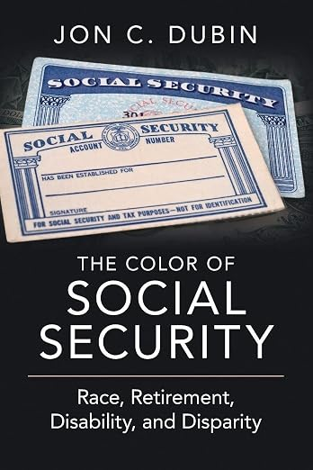 black book cover with two social security cards on the cover and white text