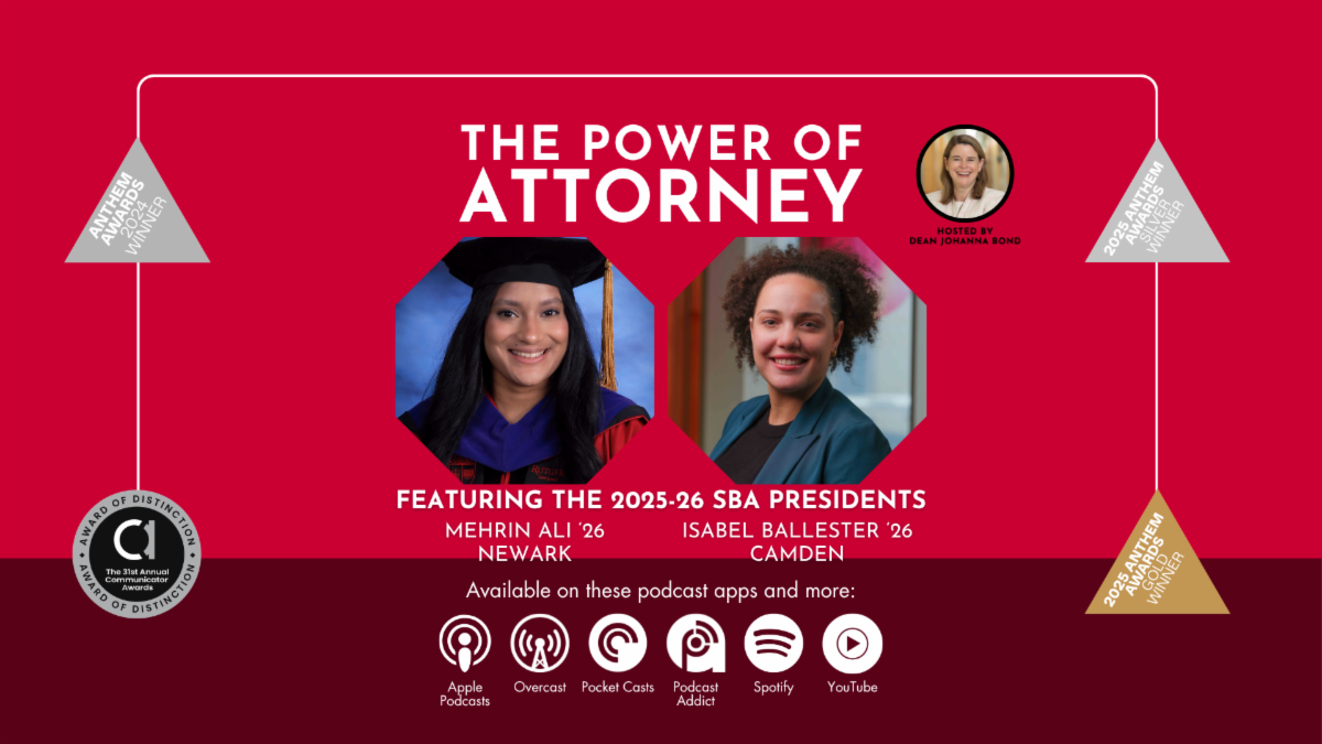 two women smiling in middle of red background with logos and text surrounding. There's also another woman smiling in small circle near title.