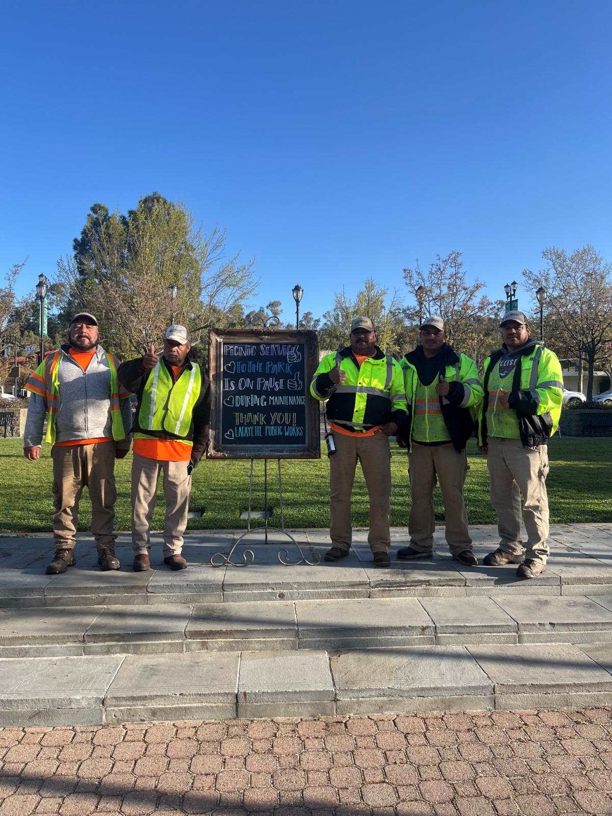 Public Works at Lafayette Plaza