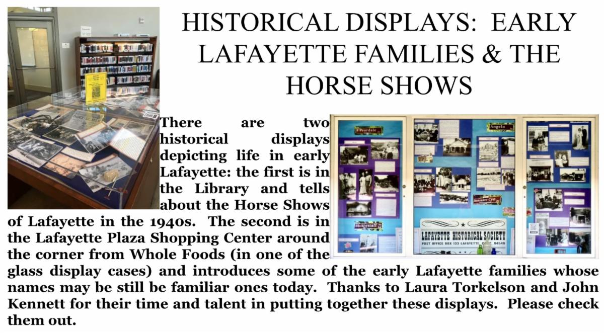 Lafayette Historical Society