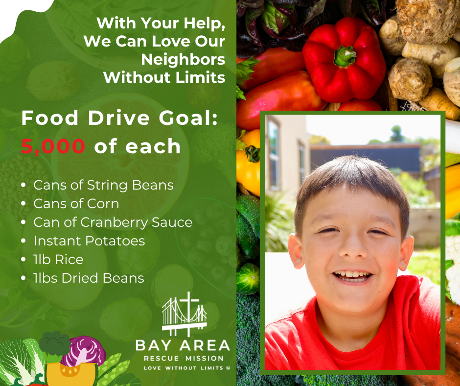 Bay Area Rescue Mission - Food Drive