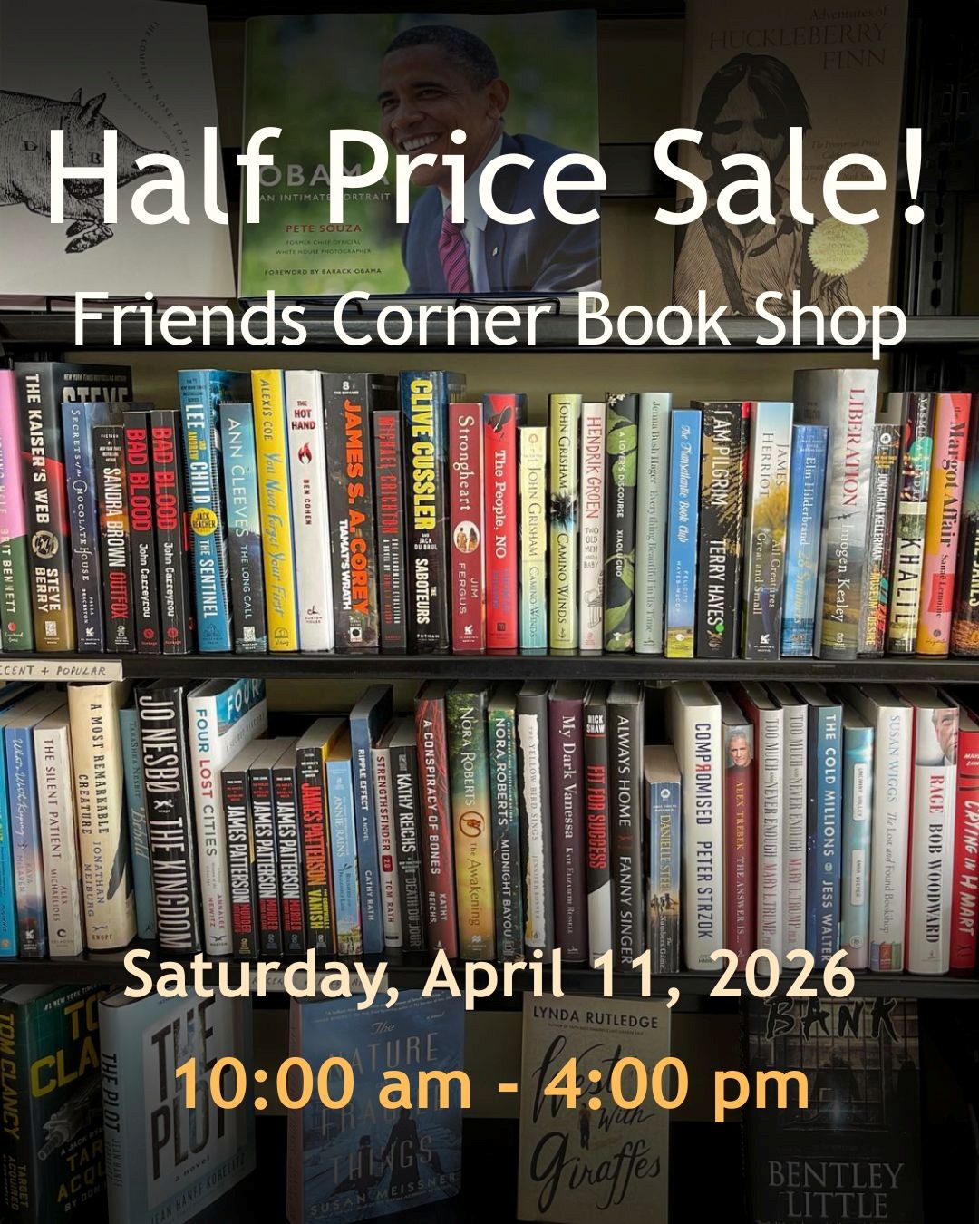 Half Price Book Sale