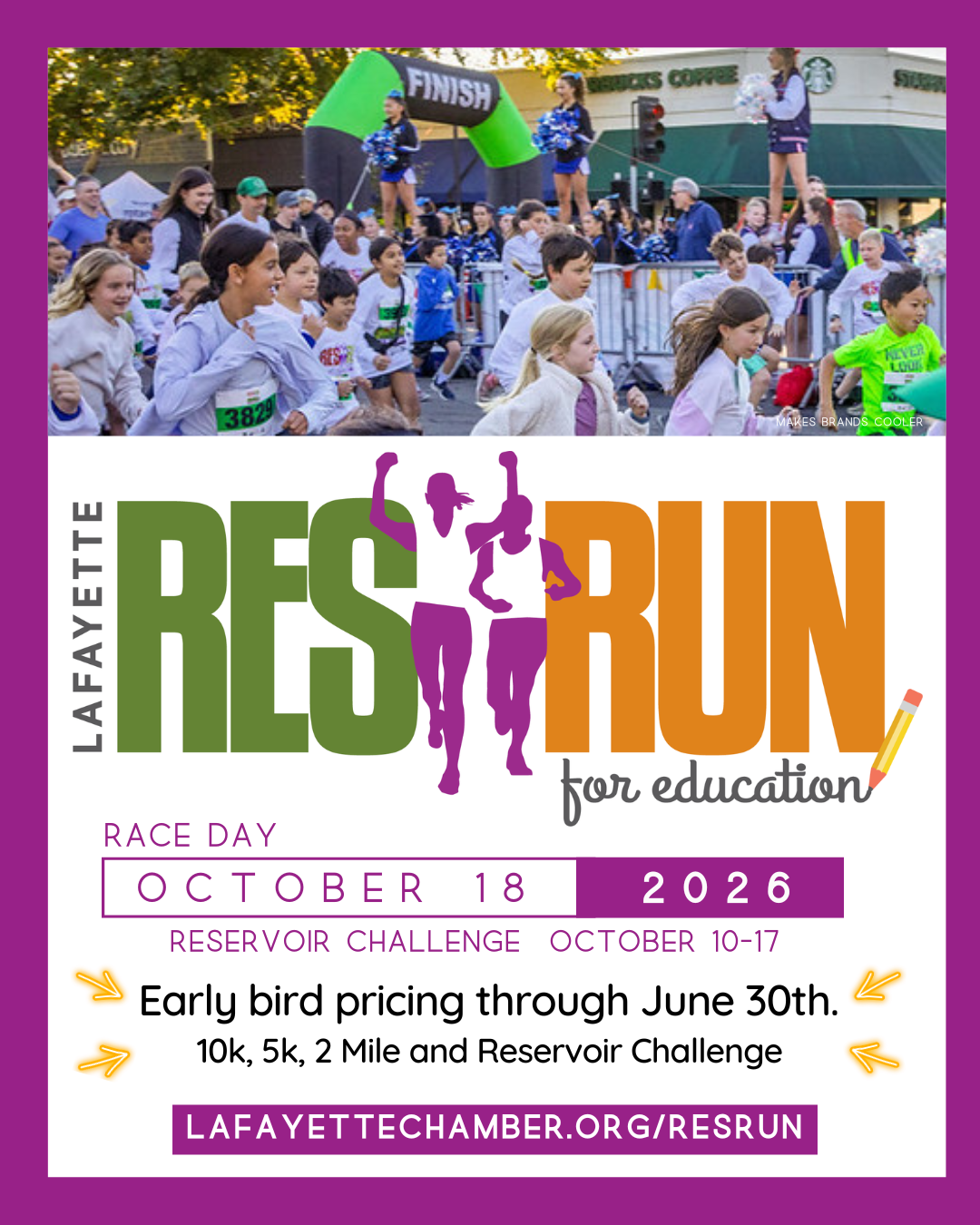Lafayette Res Run for Education