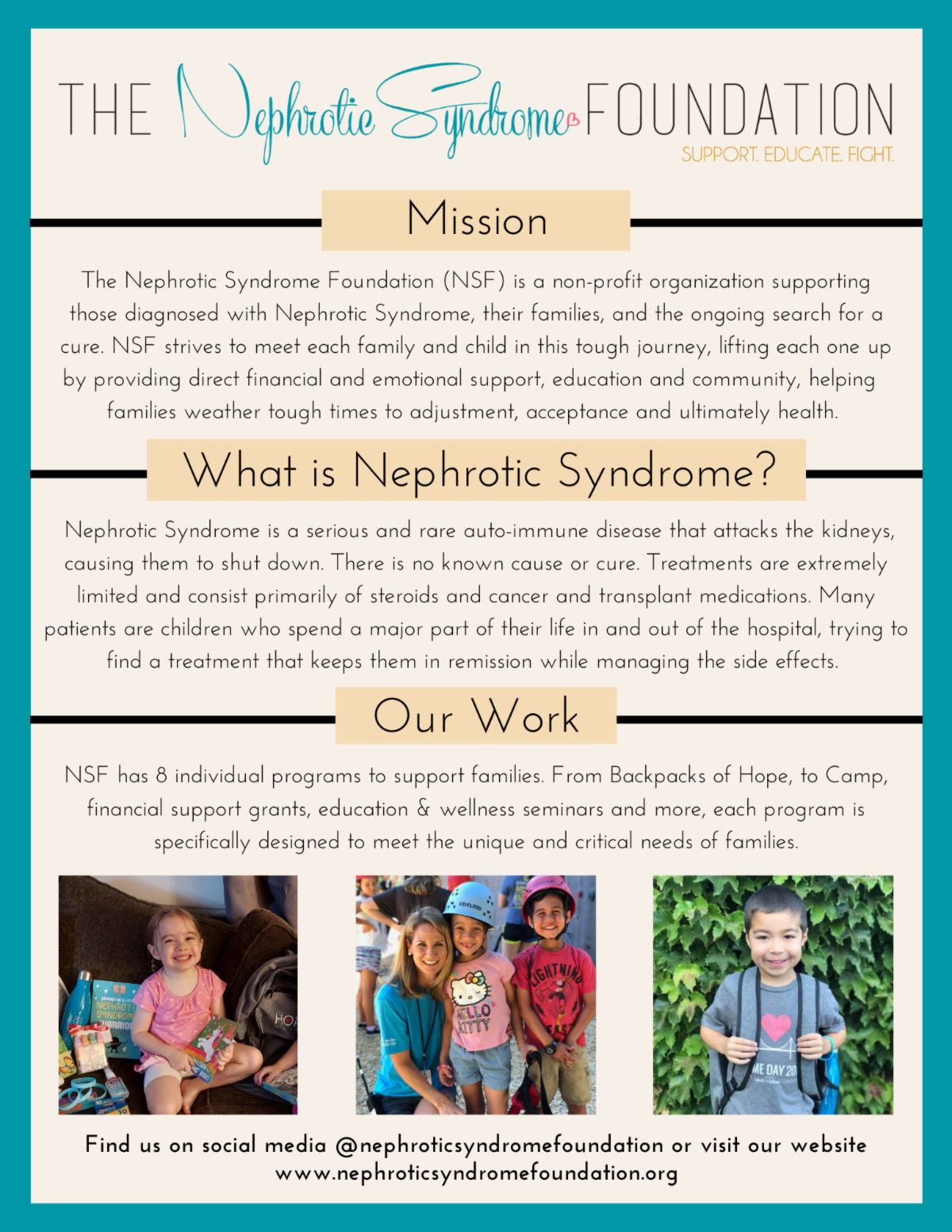 The Nephrotic Syndrome Foundation