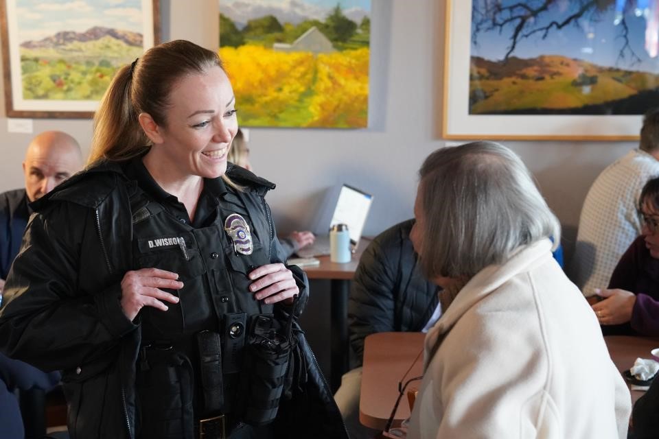 Coffee with the Cops at Papillion