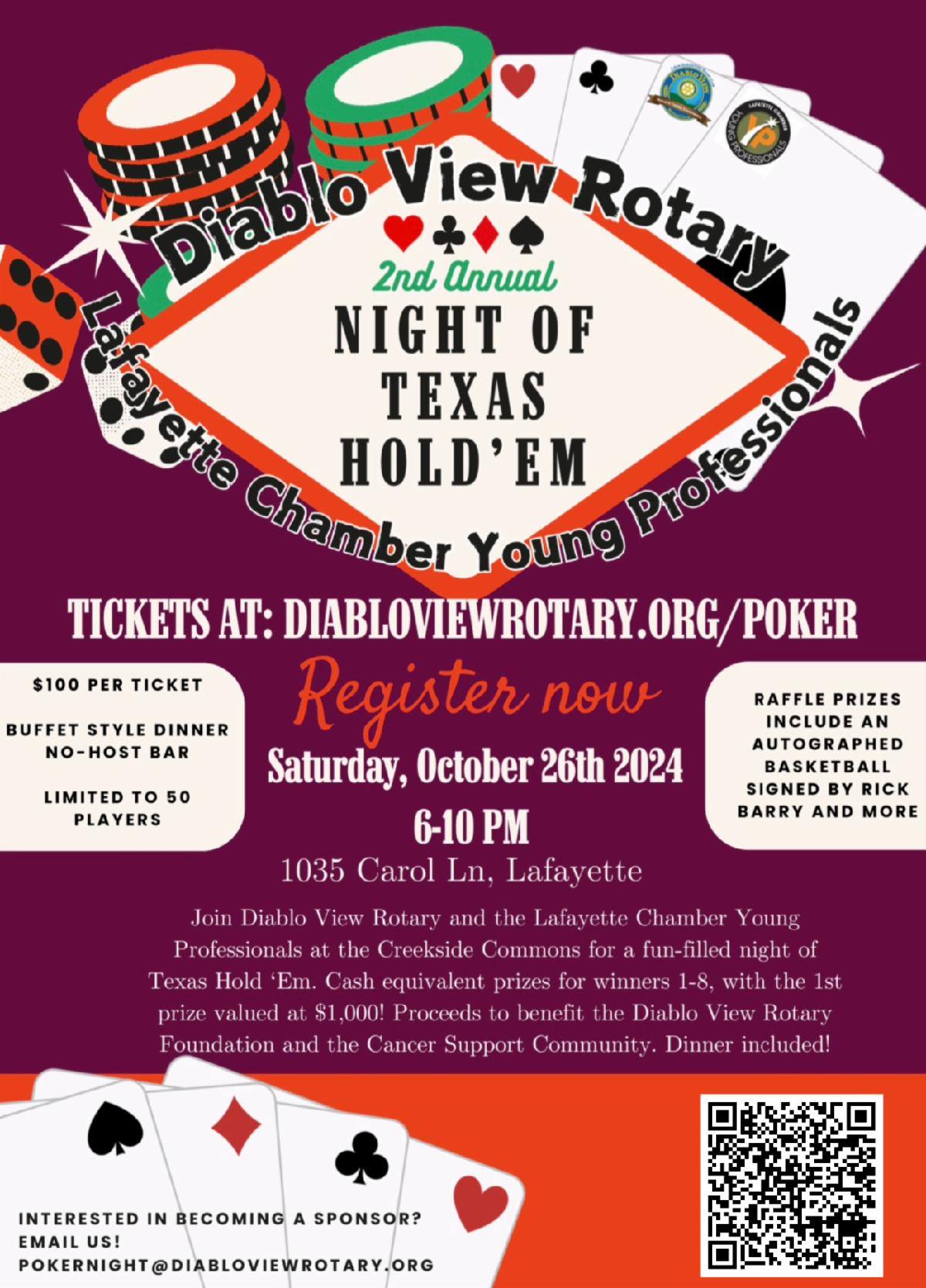 Yo Pros Poker supporting Cancer Support Community