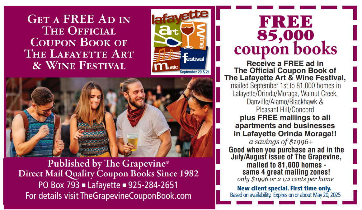 Grapevine Coupon Book