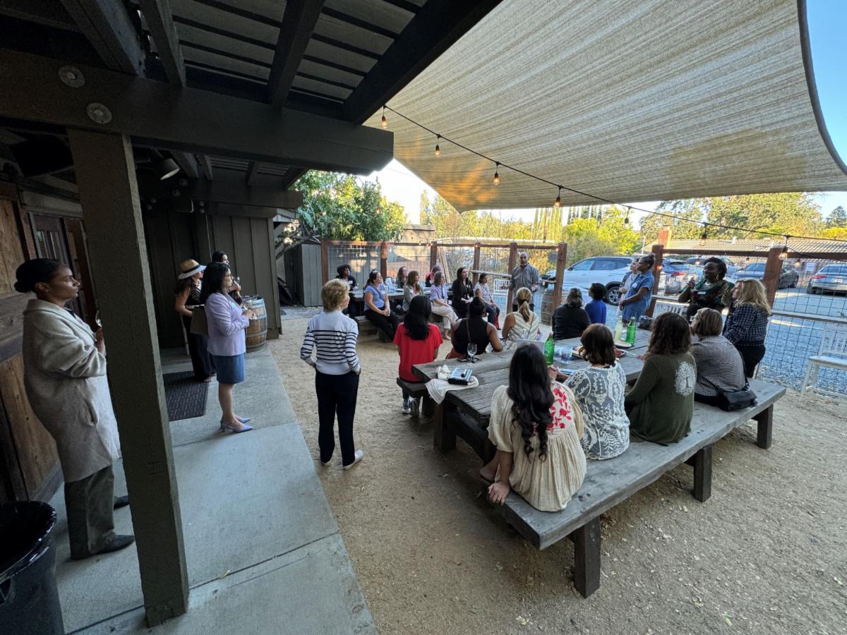 Lafayette Business Women at Wine Thieves
