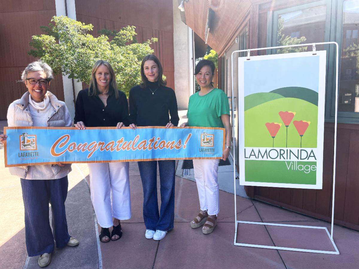 Lamorinda Village Celebrates 10 Years with the Chamber!