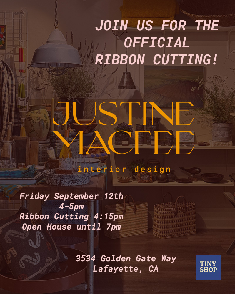 Justine Macfee Interior Design Ribbon Cutting