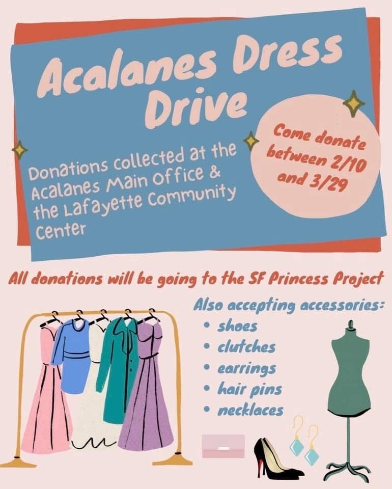 Alcalanes Dress Drive event
