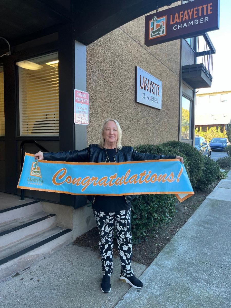 Harriet Davidson Celebrating 10 Years with the Lafayette Chamber!