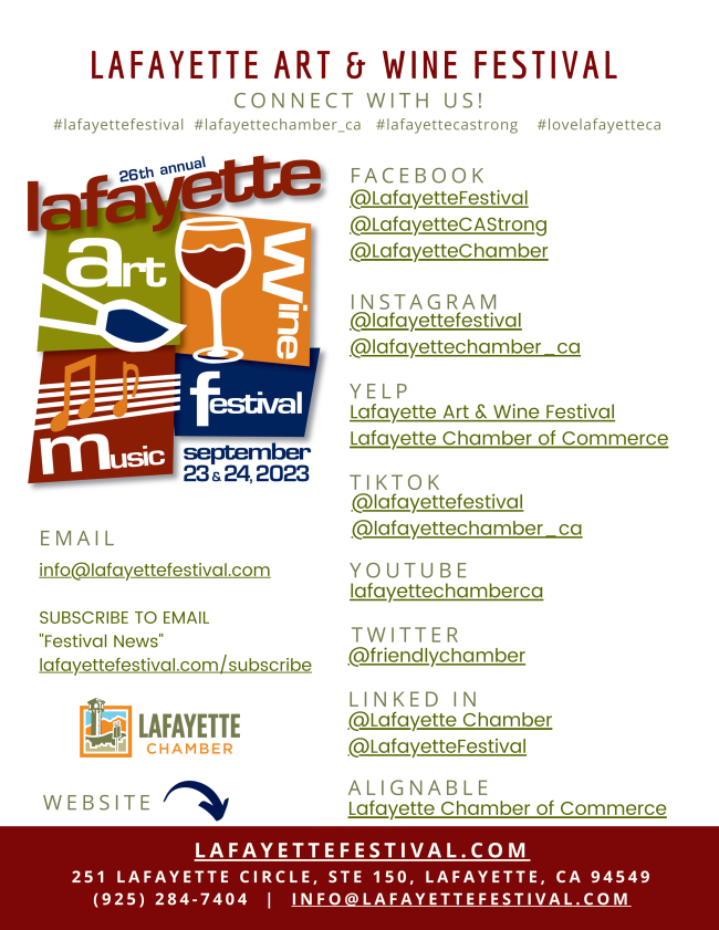 Connect with the Lafayette Festival!