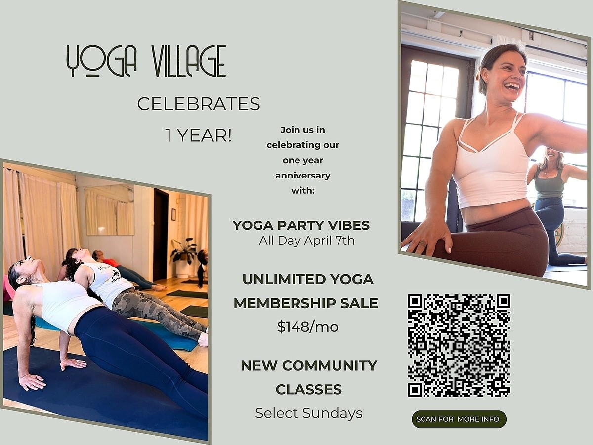 Yoga Village Celebrates One Year!