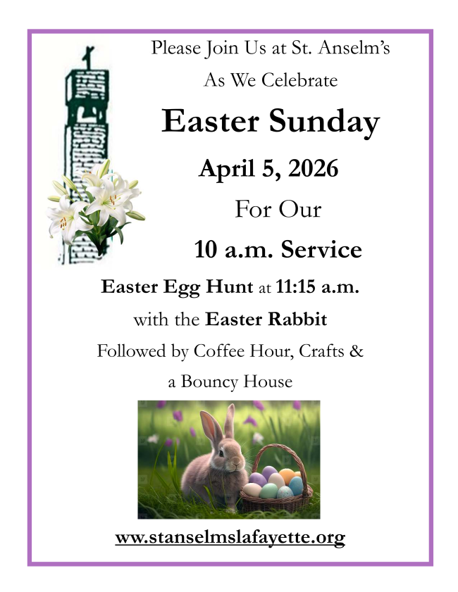 Easter Sunday at St. Anselm's