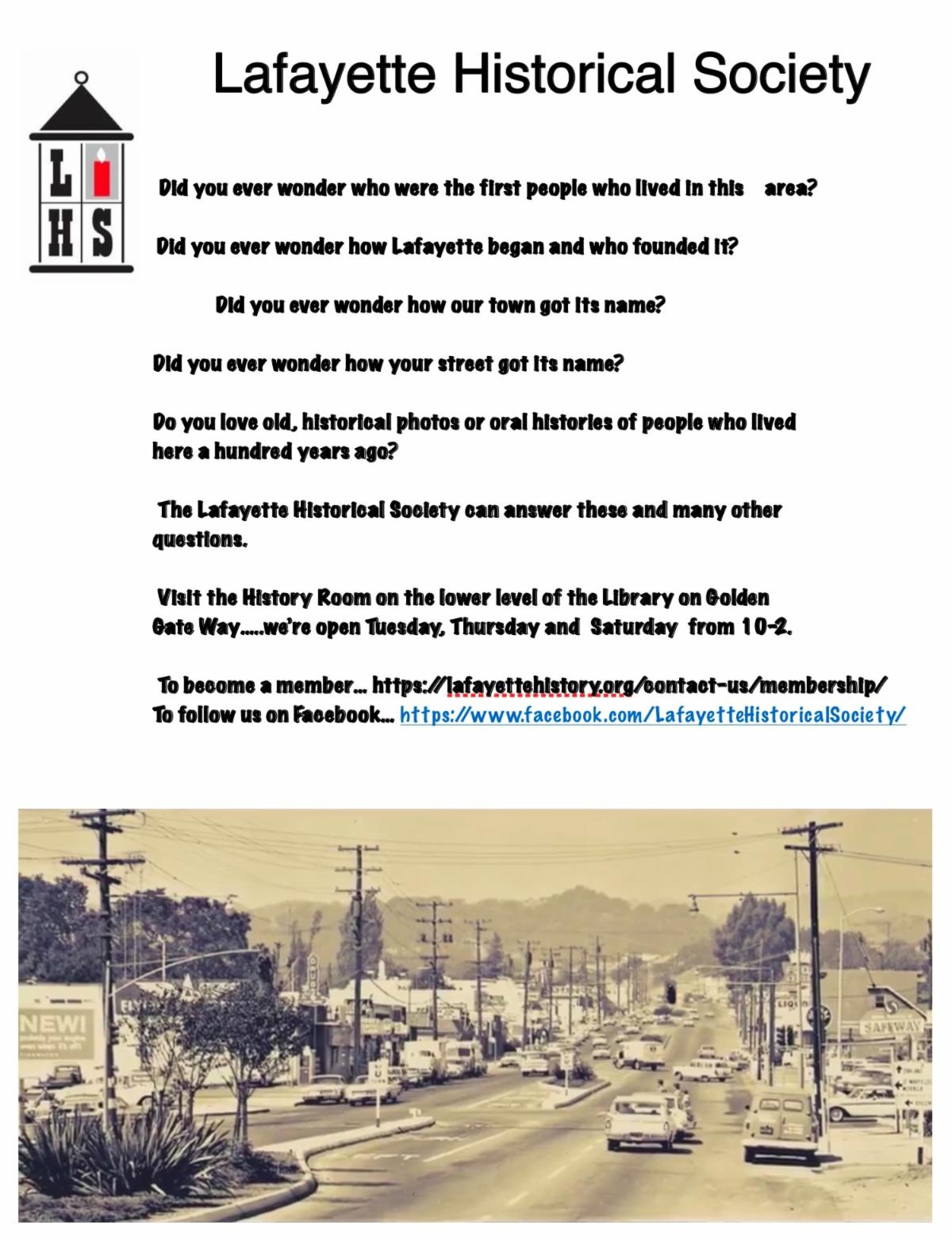 Lafayette Historical Society