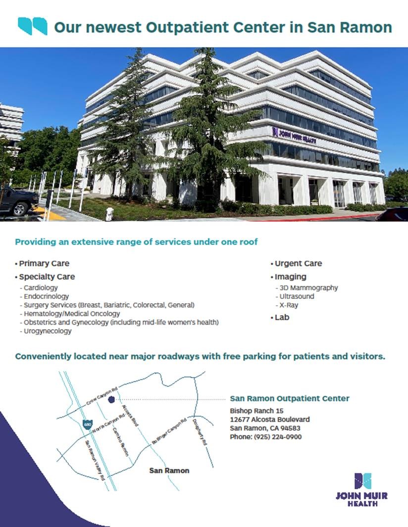 John Muir Health in San Ramon