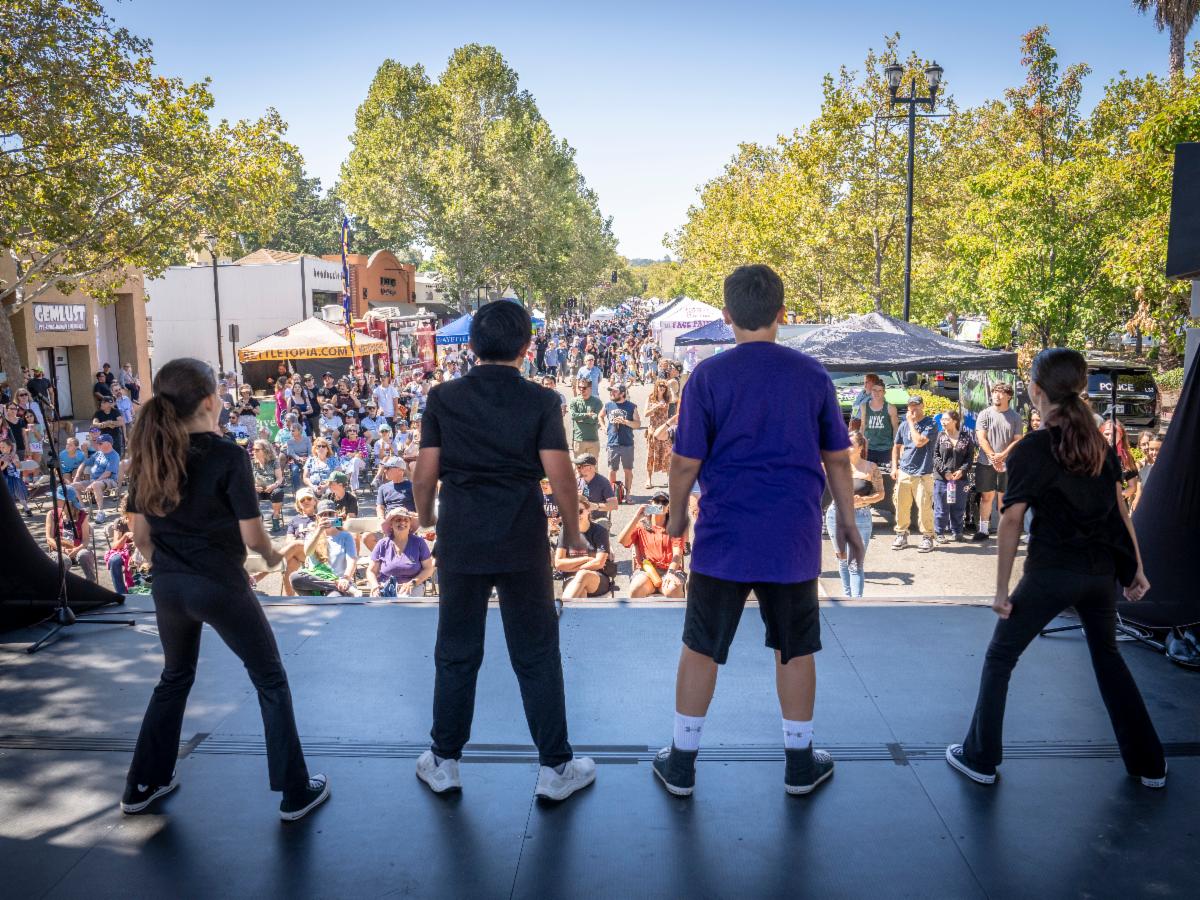 Community Stage Photo by Jeff Heyman 2024