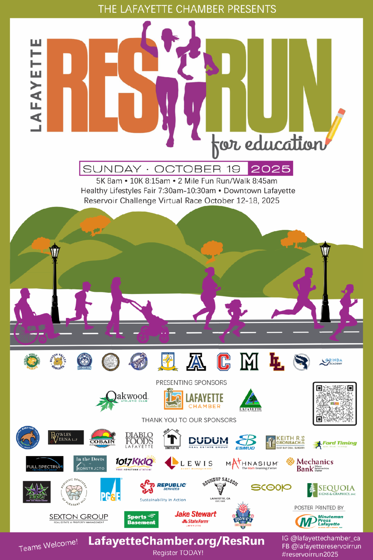Lafayette Res Run for Education