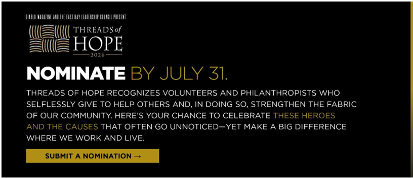 Diablo magazine's Treads of Hope