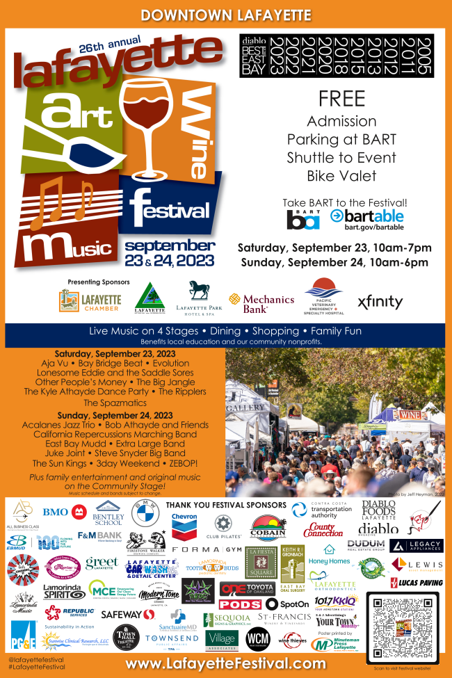 Lafayette Art & Wine Festival POSTER