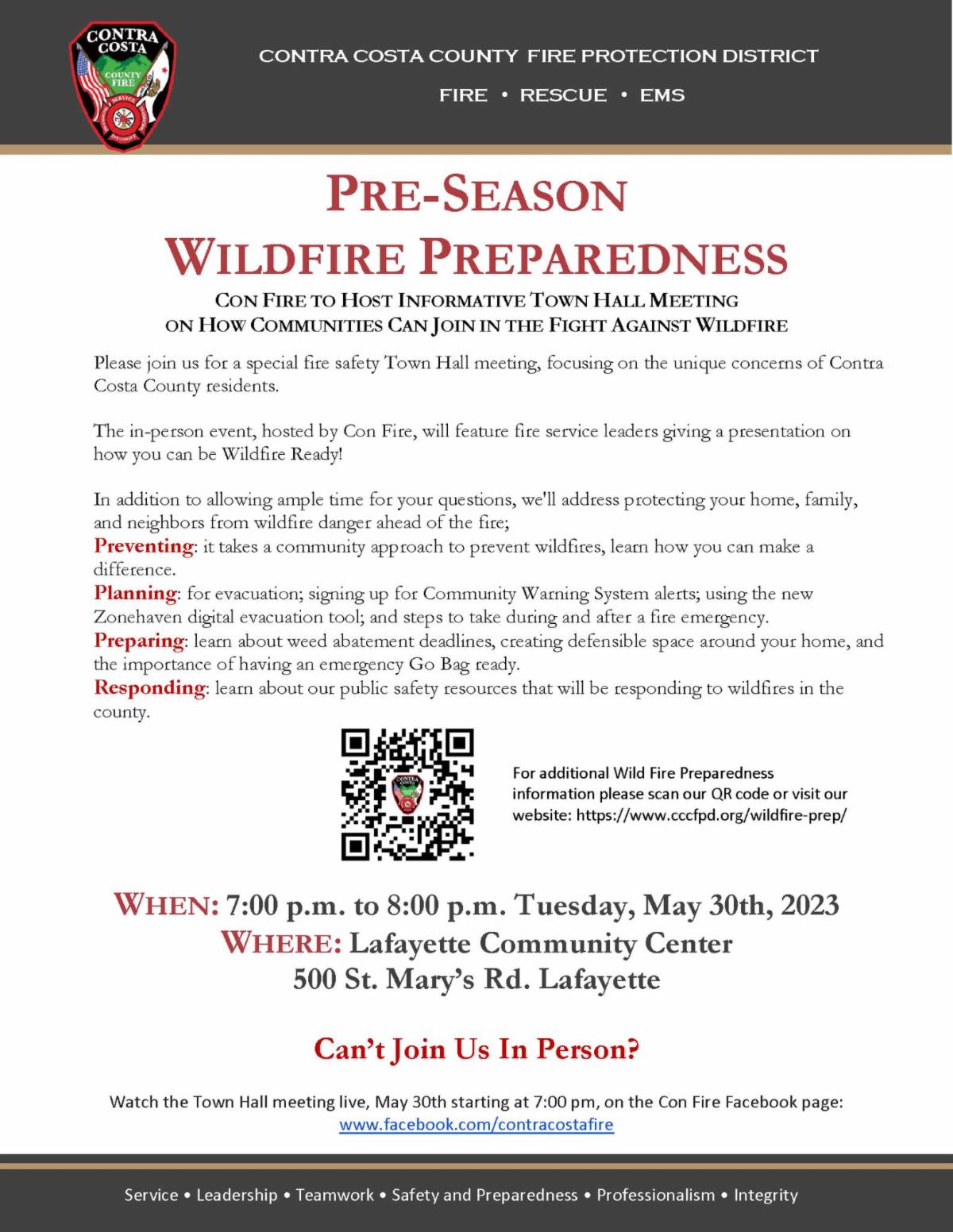 Wildfire Preparedness
