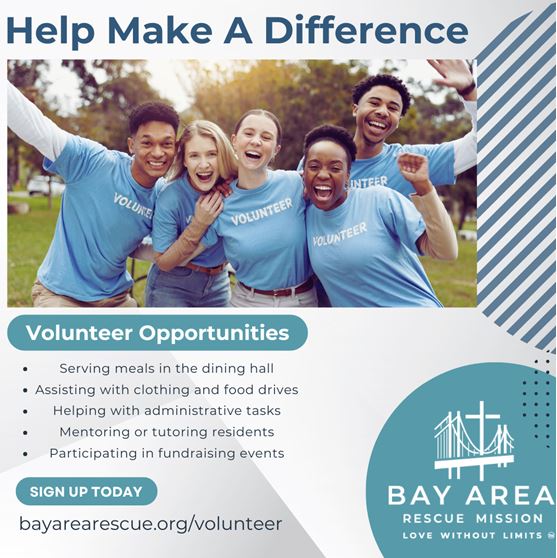 Bay Area Rescue Mission Poster