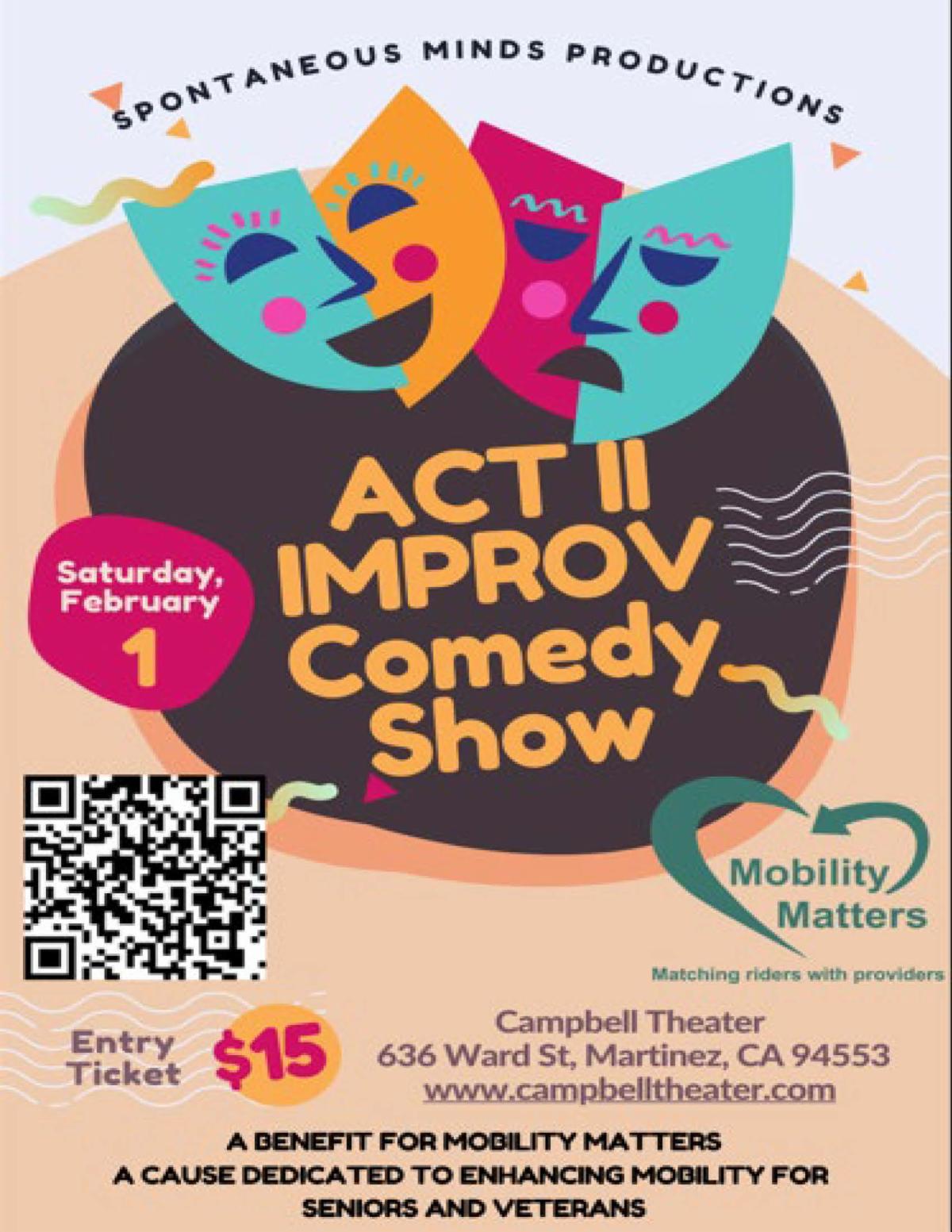 Act II Improv Comedy Show Mobility Matters