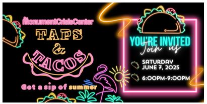 Monument Crisis Center - Taps & Tacos event