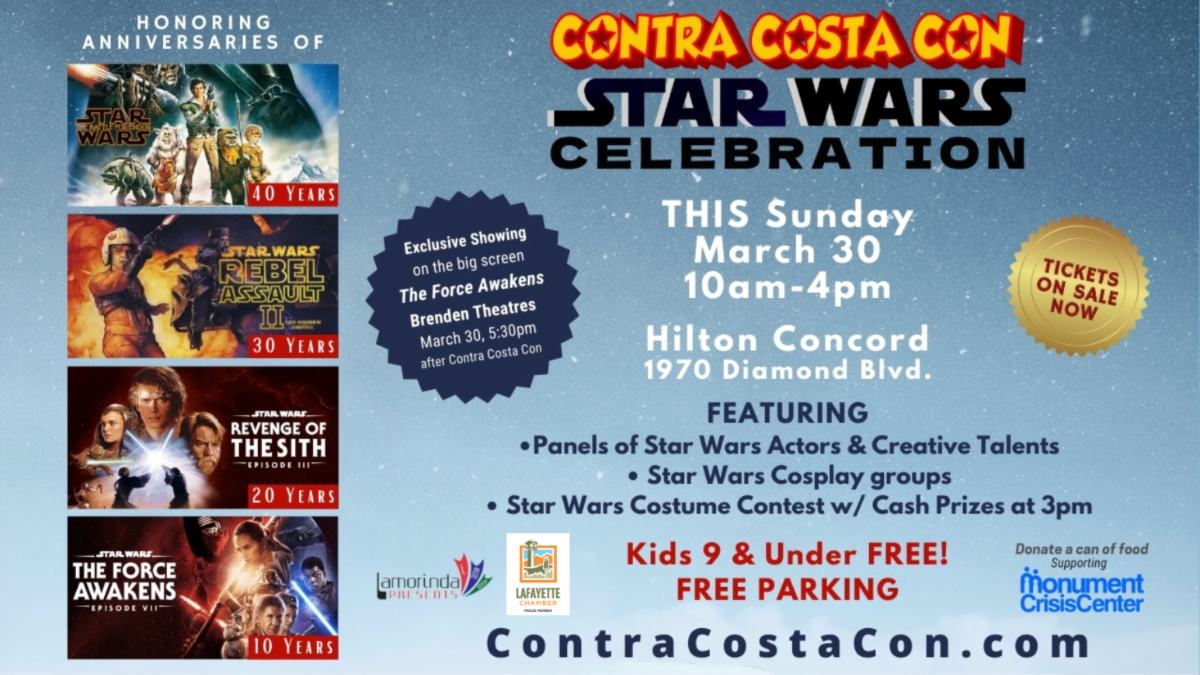 Contra Costa Con Star Wars Celebration