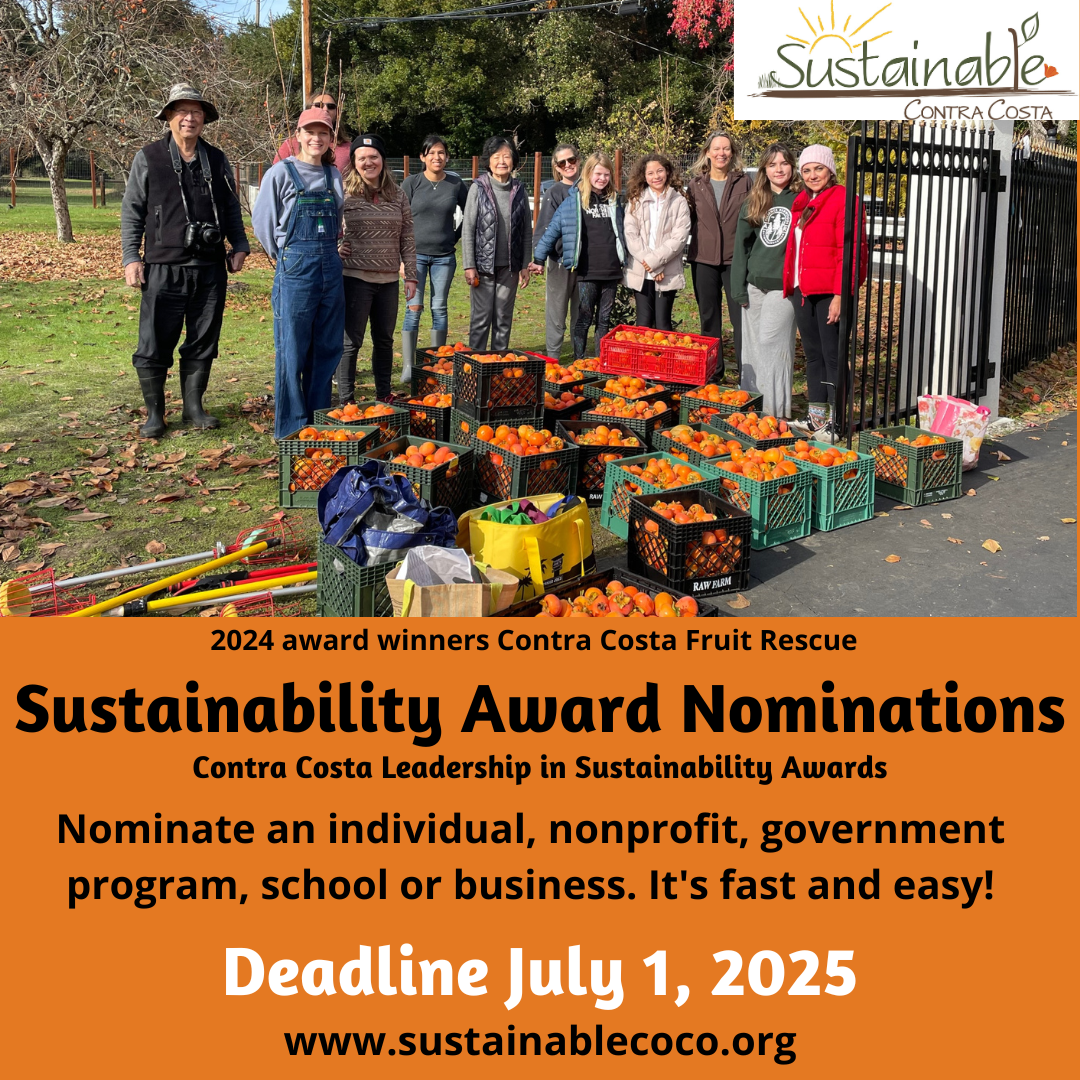Sustainable Contra Costa: Sustainability Awards Nominations