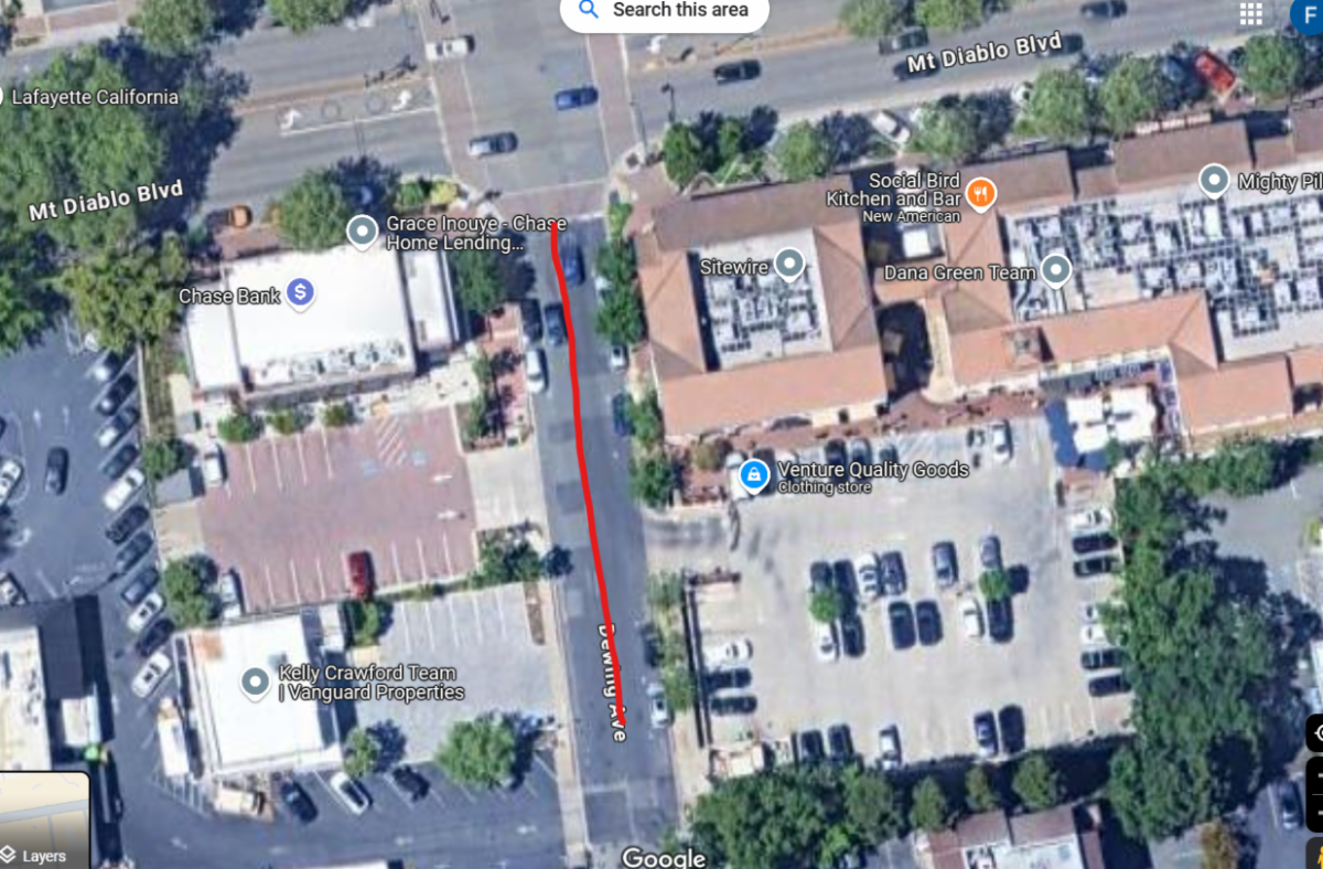 Roadwork on Dewing