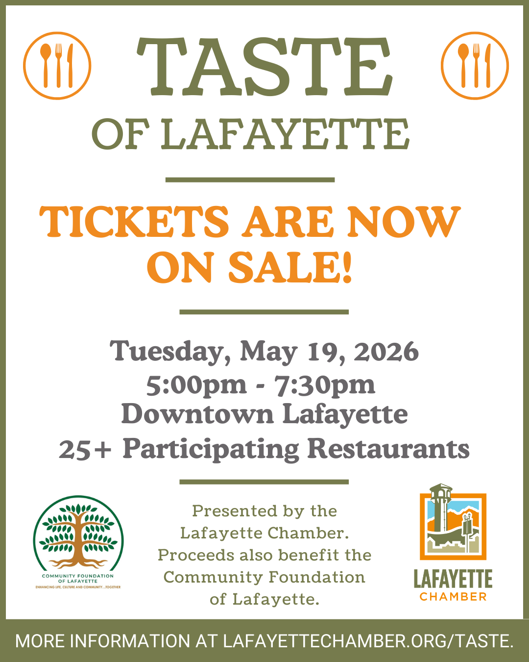 Taste of Lafayette 2026