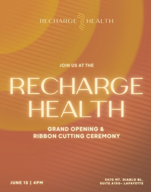 Ribbon Cutting at Recharge Health