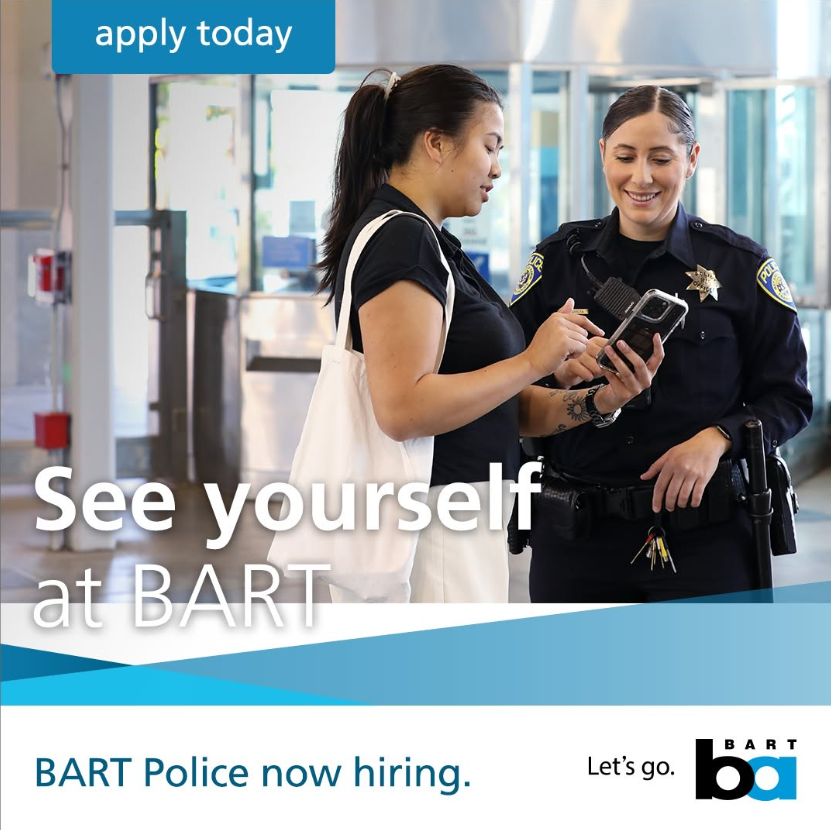 BART Police Hiring Full Time!