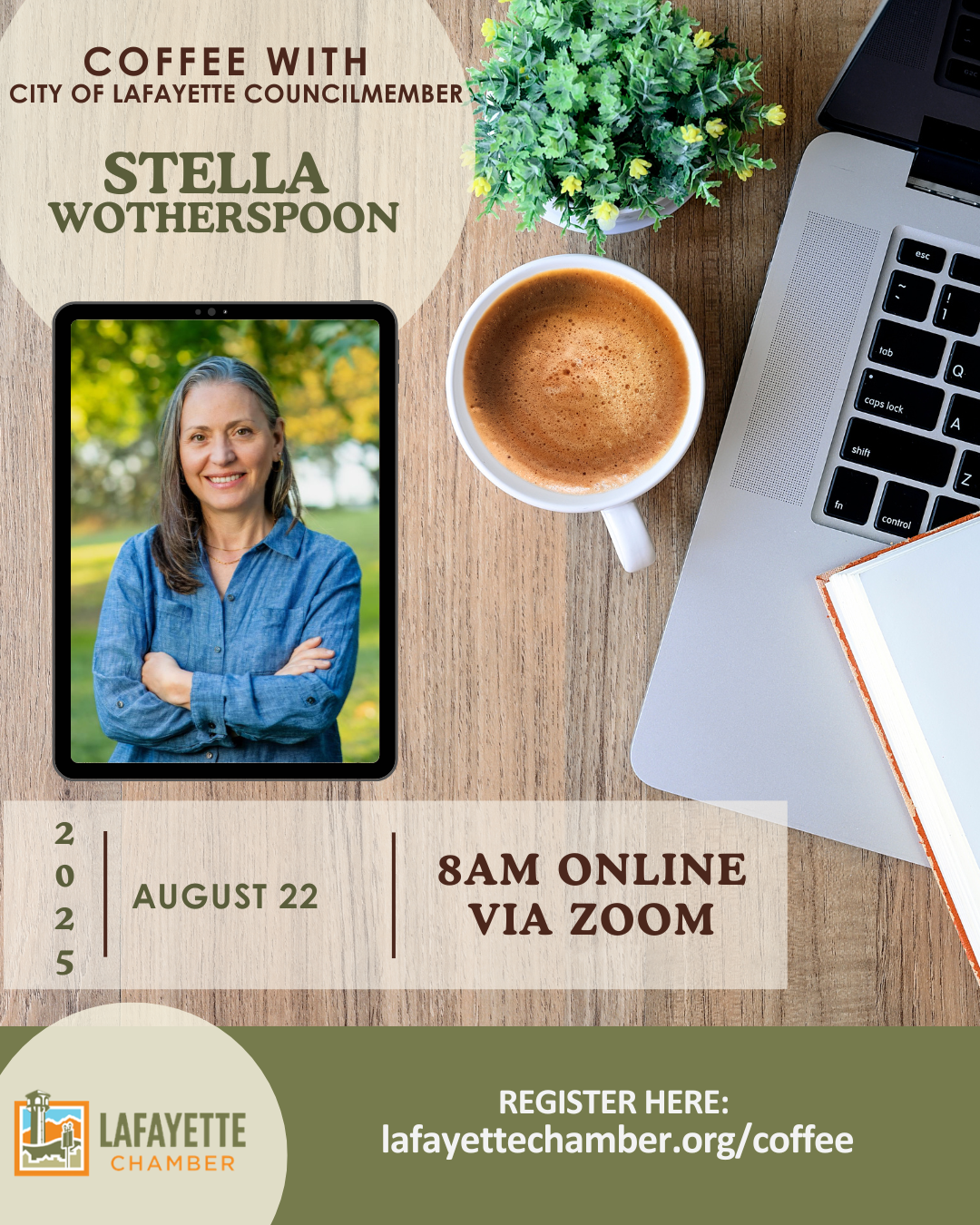 Coffee with City Councilmember Stella Wotherspoon