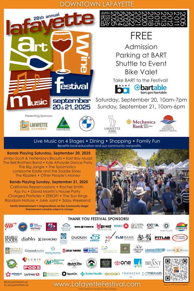 2025 Lafayette Art & Wine Festival