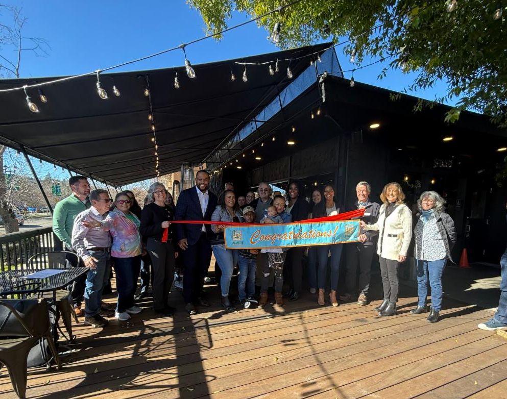 Horn Barbecue Ribbon Cutting