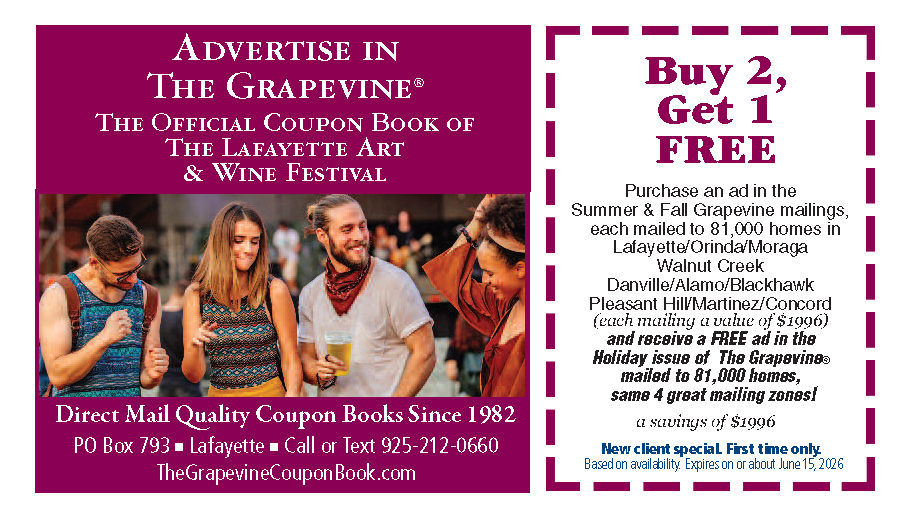 Advertise in the Festival Coupon Book