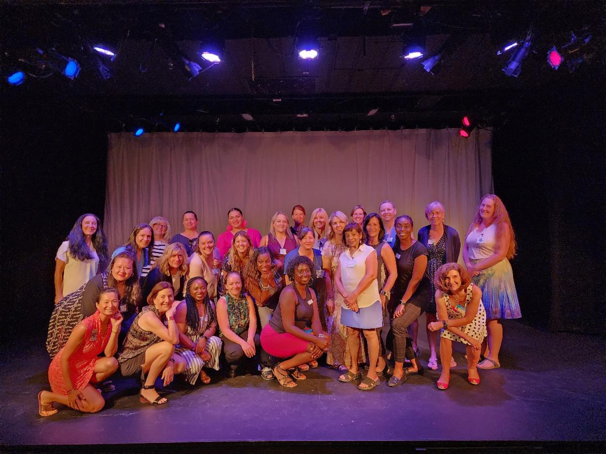 Lafayette Business Women at Town Hall Theatre; photo by Lily Dong