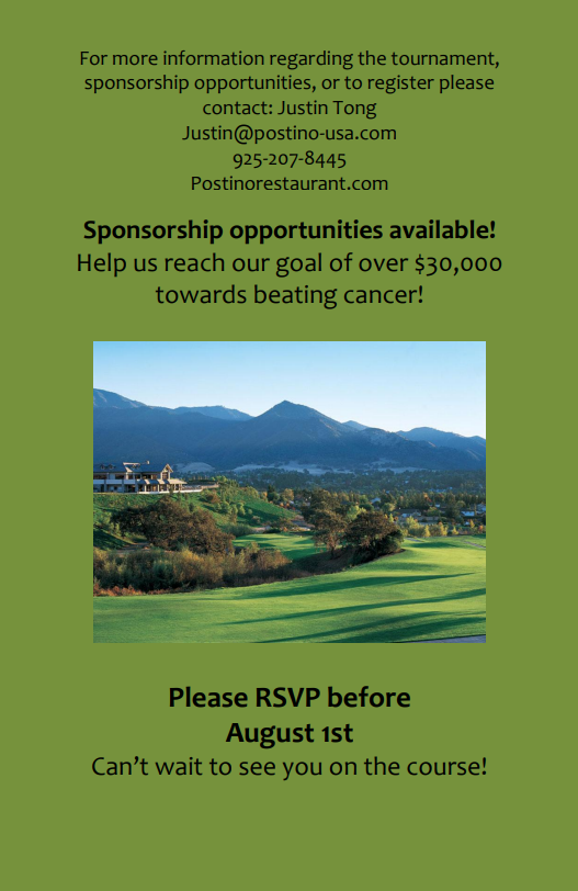 Postino 2025 Annual Golf Tournament