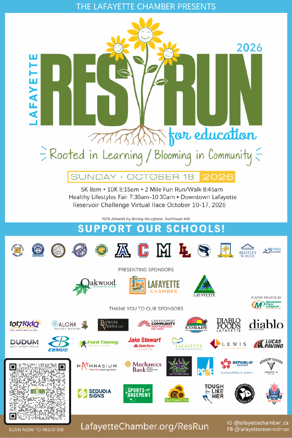 Lafayette Res Run for Education