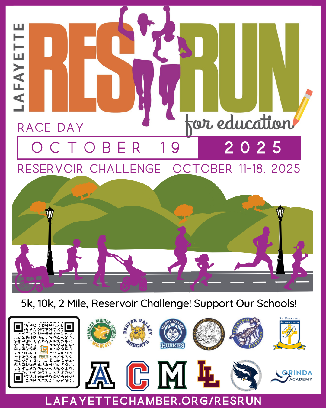 Lafayette Res Run for Education