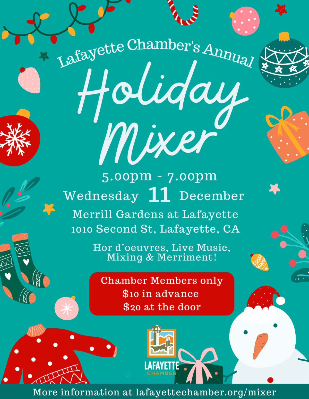 Lafayette Chamber Holiday Mixer