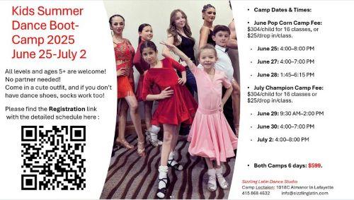 Sizzling Latin Summer Dance Camp