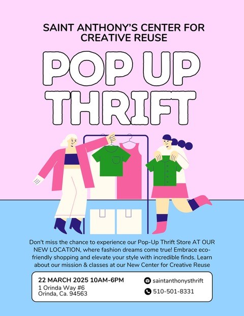 Saint Anthony's Pop-Up Thrift Store