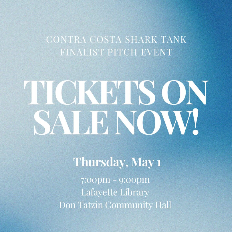Contra Costa Shark Tank - Tickets on Sale Now!