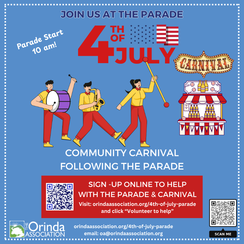 July 4th Parade Signup - Orinda Association